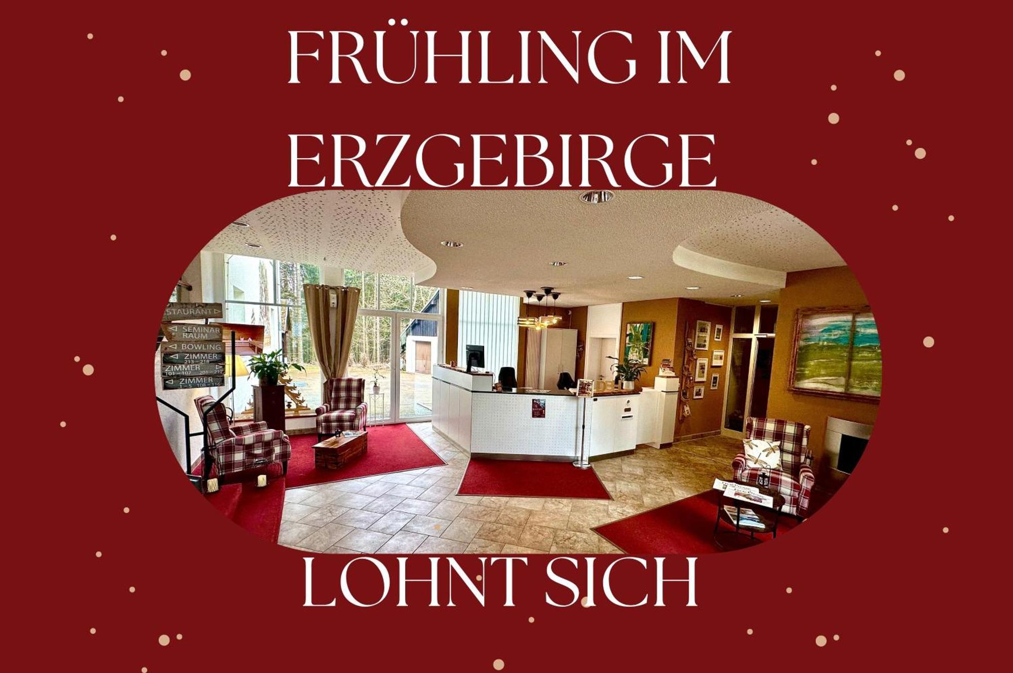 Berghotel Drei Brueder Hoehe Marienberg Bagian luar foto